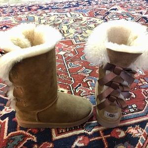 Bailey Bow Tall UGG Boots Chestnut